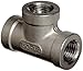 Stainless Steel 316 Cast Pipe Fitting, Tee, Class 150, 1/4