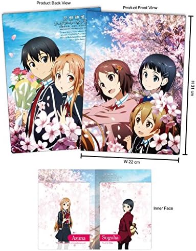 Sword Art Online Double Layer Clear File - Spring Cherry Blossoms (Official)