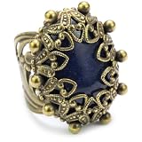 Sorrelli Aurora Sky Blue Stone Royalty Oval Go