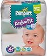 Pampers Active Fit Couches Pack Economique 1 Mois de Consommation x 140 Couches Taille 4+ 9-20 kg