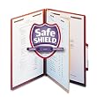Folders, Legal, 1 Partition, 2" Expansion, Legal, Red