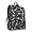 Black / Silver Foil Harlem Hearts