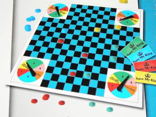 Spin & Jump Checkers Board Game NEW!!! 51%2Bjr34VjwL Spin & Jump Checkers Board Game NEW!!!