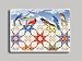 Birds on a Quilt Refrigerator Magnet