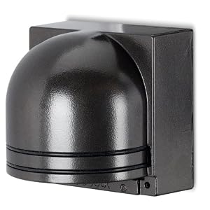 Thomas and Betts K851BR Red Dot Sitelight Post Sconce Light With Metal Back... by Thomas & Betts