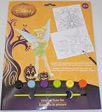 Disney Fairies Tinker-bell Halloween Coloring Paint Brush Set