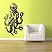 STICKERSFORLIFE Wall Vinyl Sticker Decals Decor Jellyfish Octopus Deep Sea Ocean Fish Scuba Tentacles (Z1589)