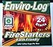 Fleming Sales 10008 Sales Enviro Log Fire Starter - 24 Count, Brown