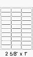 3,000 Compulabel&reg; 310904 Address or Mailing Labels, 2-5/8" x 1" (Same size as Avery&reg; 5160)