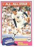 1981 Topps # 460 Rich Gossage New York Yankees Baseball Card
