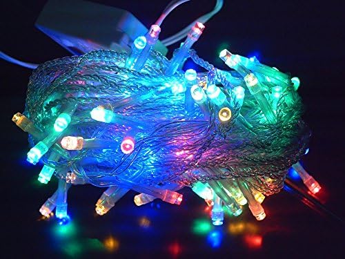 Twinkle LED Party Decorative color changing String lights with 8 modes by Kohars. 25m 200 LEDs Multi color. Ideal for Wedding Xmas Halloween Diwali Christmas Outdoor Indoor Decorative lights.