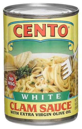 Cento White Clam Sauce, 10.5-Ounce Cans (Pack of 12) by Cento