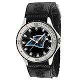 Game Time Men's NFL-VET-CAR Veteran Custom Carolina Panthers Veteran Series Watch