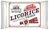 Newman's Own Organics Licorice Twists, Sour Strawberry, 5-Ounce (Pack of 15)