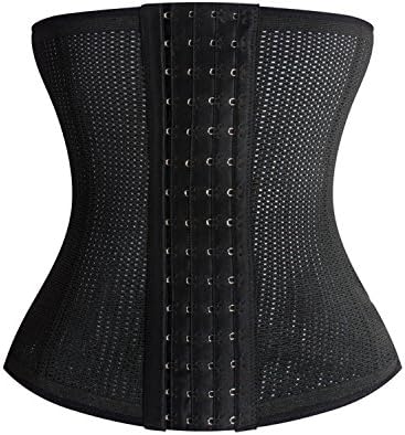 Xiaotuzai Seductive Women Hot Body Shaper Slim Waist Tummy Belt Waist Cincher Underbust Control Corset Waist Trainer Slimming Belt Shaper S-3XL BlackXXL Clean
