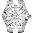 University of Chicago Women's TAG Heuer Steel Aquaracer Watch with Mother of Pearl