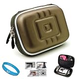 Durable Protective Camera Carrying Case (EVA Gun Metal) with Removable Cara ....
