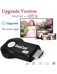 CE: Seguro? Upgrade Version EZCast M2 OTA Smart TV Stick WIFI Display Dongle HDMI Streaming Media Player Miracast DLNA Airpaly Output 1080p Full TV Video Windows iOS Andriod Mini Pc Player Display Adapter Support Dlna Ipush TV stick Tv Receiver Box Dongle Google Chromecast - Ezcast