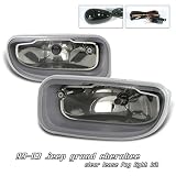 99 00 01 02-03 JEEP GRAND CHEROKEE OEM STYLE CLEAR LENSE FOG LIGHTS LAMP