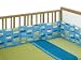 Chock-a-Block in Atomic Aqua Crib Bedding Set