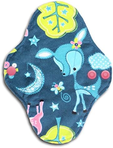IncrediPad waterproof cloth menstrual pad by Talulah Bean- Enchanted (8 inch)