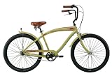 51%2BkP%2BTww6L. SL160  Nirve Classic Mens Three Speed Cruiser Bike with Fenders (26 Inch Wheels, Vintage Green)