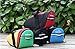 BicycleStore® Waterproof Mountain Road MTB Cycling Bicycle Saddle Bag Tail Bag Bike Pouch Seat Bag Black Red Green (black)