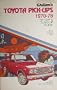 Chilton's repair and tune-up guide, Toyota pick-ups, 1970-1978