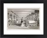 IMAGE OF Framed Prints of Power Loom Weaving from Mary Evans