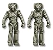 3D Cyberman Cufflinks