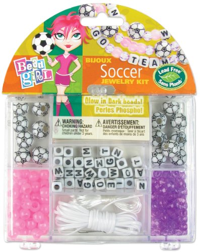 Bead Girl Sports Jewelry Kits-Soccer