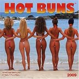 PINUP: Hot Buns 2009 Wall Calendar 12 X 12