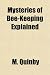 Mysteries of Bee-Keeping Explained by M. Quinby