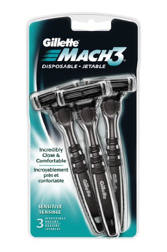 Gillette Mach3 Disposable Sensitive of 2)