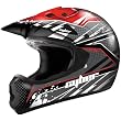 Cyber Graphic UX-22 MX Motorcycle Helmet - Red/Black