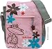 Jeli Deli Miss Cheeky Sea Breeze Small Shoulder Bag by Santoro London (Khaki Grey / Pink) - Kubi #11770