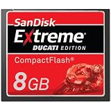 SanDisk コンパクトフラッシュ 8GB EXTREME DUCATI エディション SDCFX4-008G-JD1