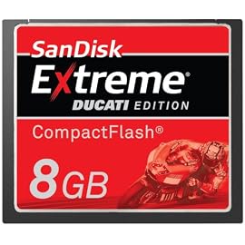 SanDisk コンパクトフラッシュ 8GB EXTREME DUCATI エディション SDCFX4-008G-JD1