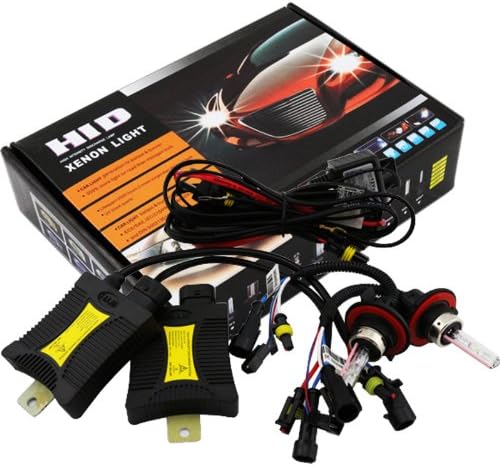 GBB New 55W Xenon HID Head Light Bulbs Slim Ballasts Conversion Kit H7 6000K