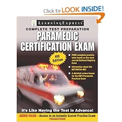 Paramedic Certification Exam by LearningExpress Editors