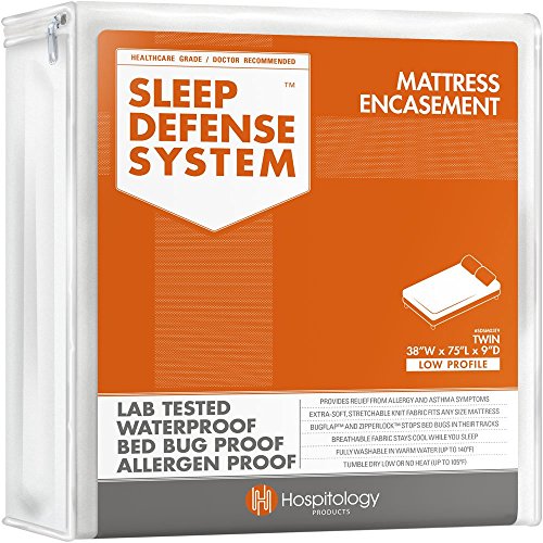 Sleep defense system - waterproof / bed bug proof mattress encase…