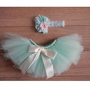 Fashion Unisex Newborn Girl Baby Outfits Photography Props Headdress Tutu Skirt