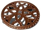 Strathwood Aluminum Plant Roller with Brushed Copper Finish