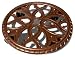 Strathwood Aluminum Plant Roller with Brushed Copper Finish