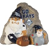 MLB Tampa Bay Rays Gnome Rivalry Garden Stone