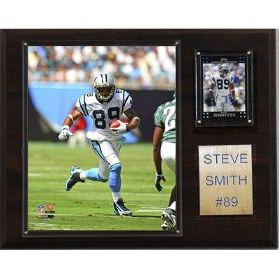 NFL Carolina Panthers Steve Smith Player Plaque