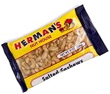 Review Herman's Nut House  / Herman's Nut House Roasted & Salted Cashews , 8-Ounce Bags (Pack of 12)
