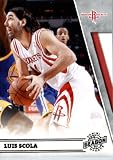 2010/11 Panini Season Update Basketball Card # 109 Luis Scola Houston Rockets In a Protective Screwdown Display Case !