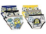 ミニオンズ コットン１００％ ブリーフ ぱんつ ６枚セット 男の子 ４－５歳用(日本サイズ 110-120cm) [並行輸入品]