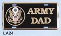 US Army Dad License Plate
